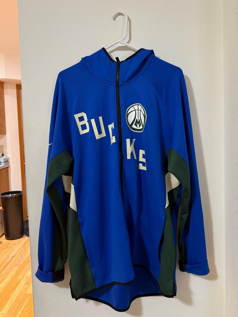 Nike Milwaukee Bucks Dri-FIT NBA Zip Hoodie